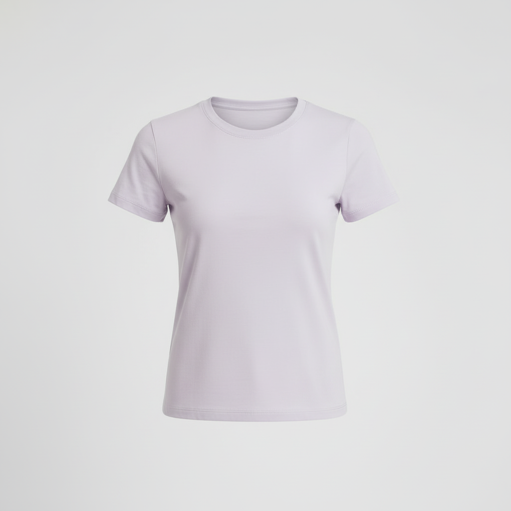 Camiseta lila sola