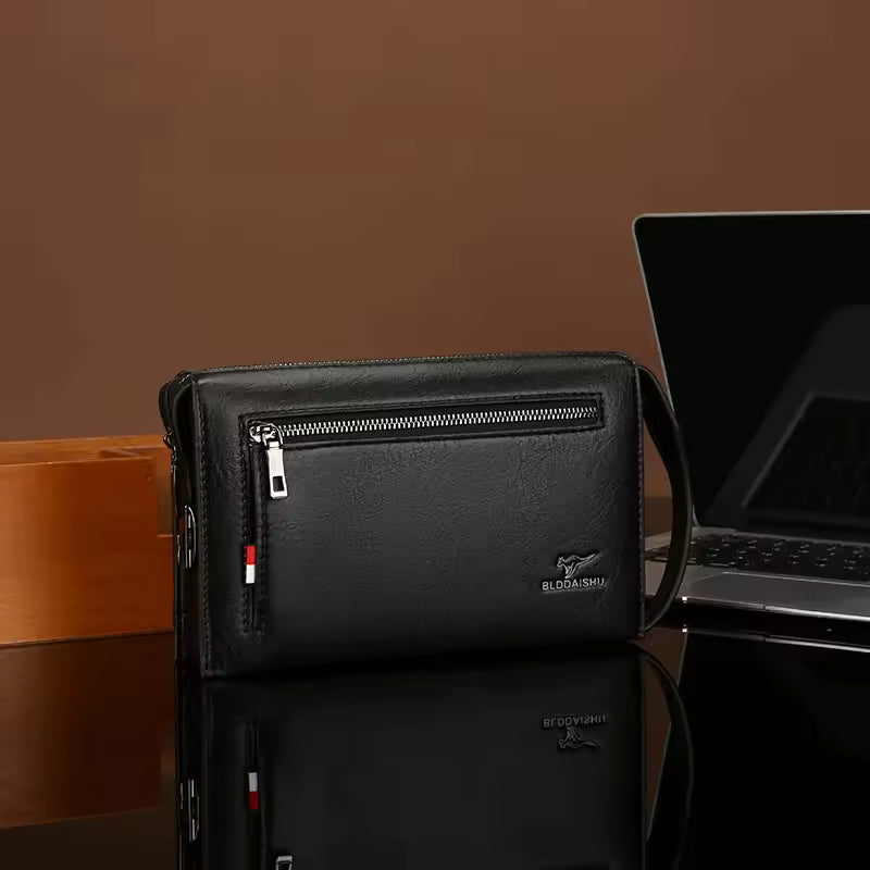 Hércules - Bolso de cuero práctico para hombre