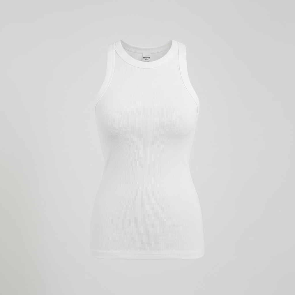 Tank top blanco solo